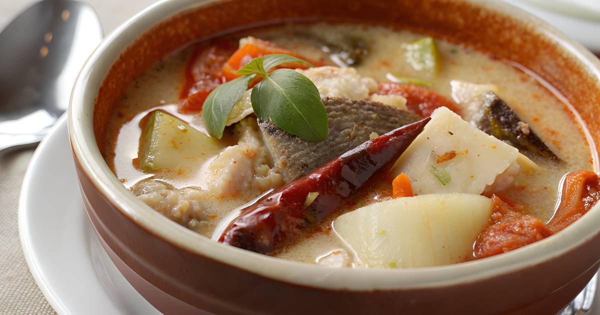 Recepta sopa de peix amb llet