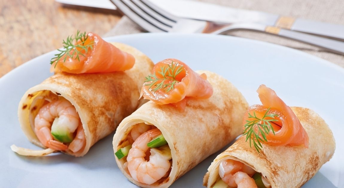 Recepta de creps fàcil de preparar amb un sabor molt mediterrani