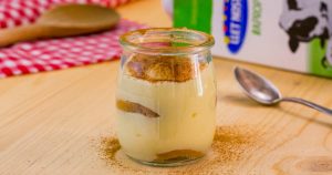 Tiramisú de crema catalana