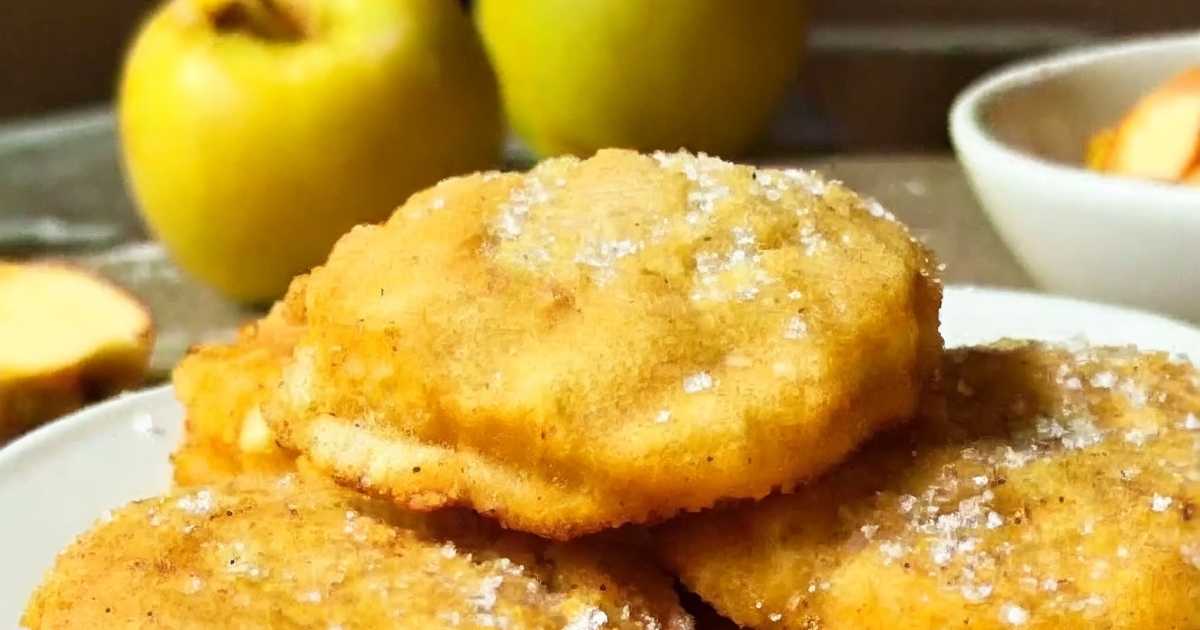 Recepta bunyols de poma i crema
