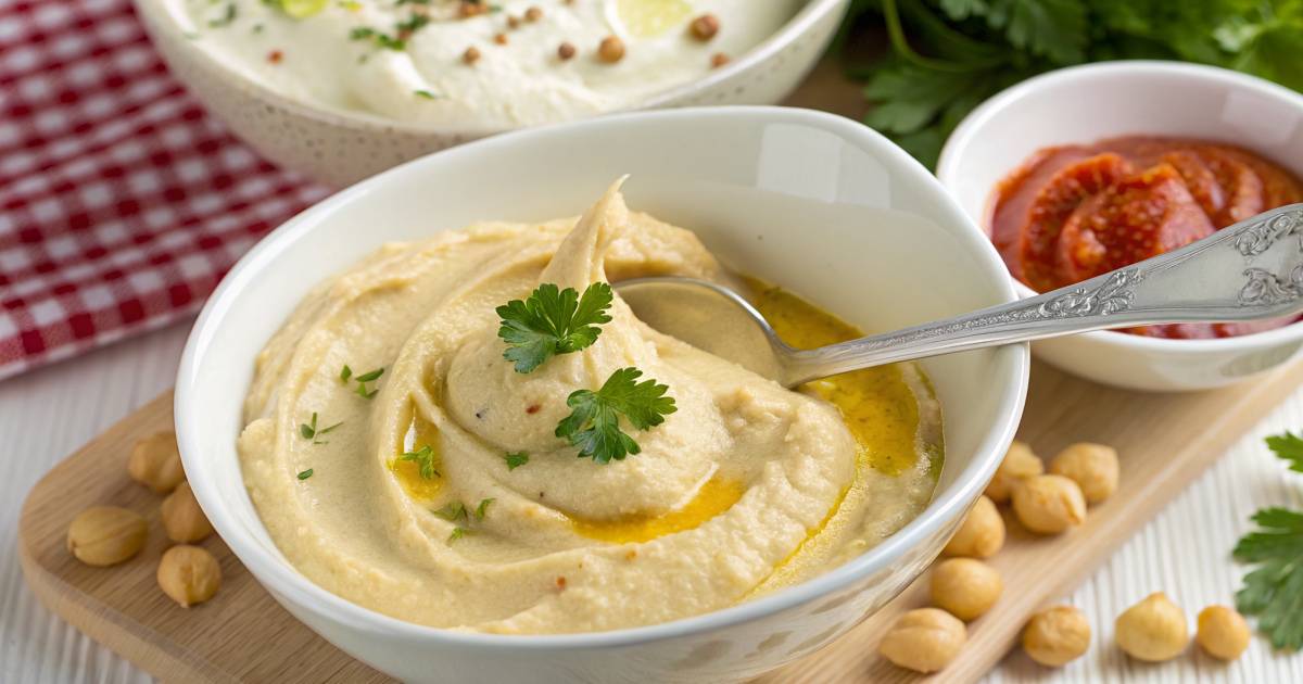 Recepta hummus de iogurt