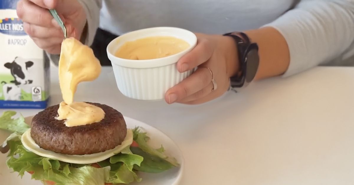 Recepta salsa de formatge per a hamburgueses