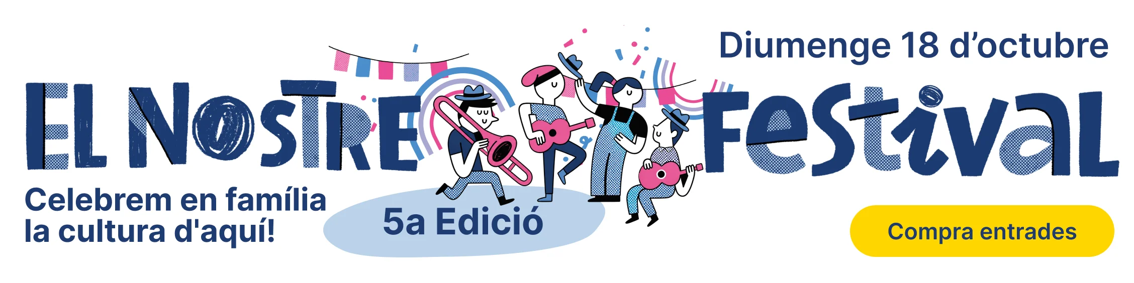 El Nostre Festival: Celebra amb la fam&iacute;lia la cultura d'aqu&iacute;! Diumenge 18 d'octubre a Matar&oacute;